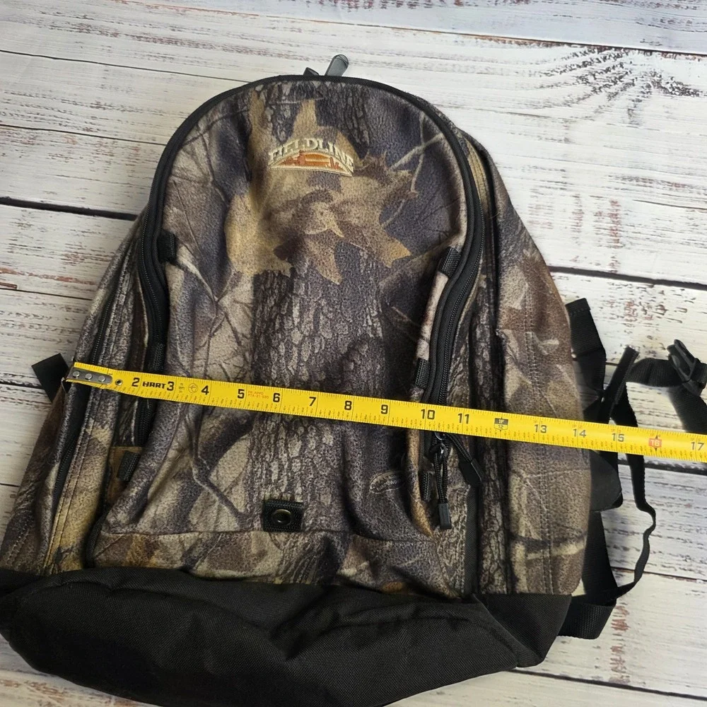 Fieldline Realtree Hardwood Camouflage Hunting Backpack Soft Zipper Issue Hole‎